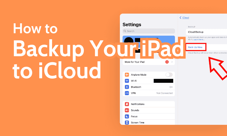 How to Backup iPad