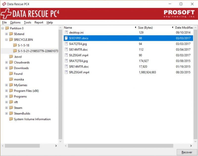 prosoft engineering recoversoft data rescue