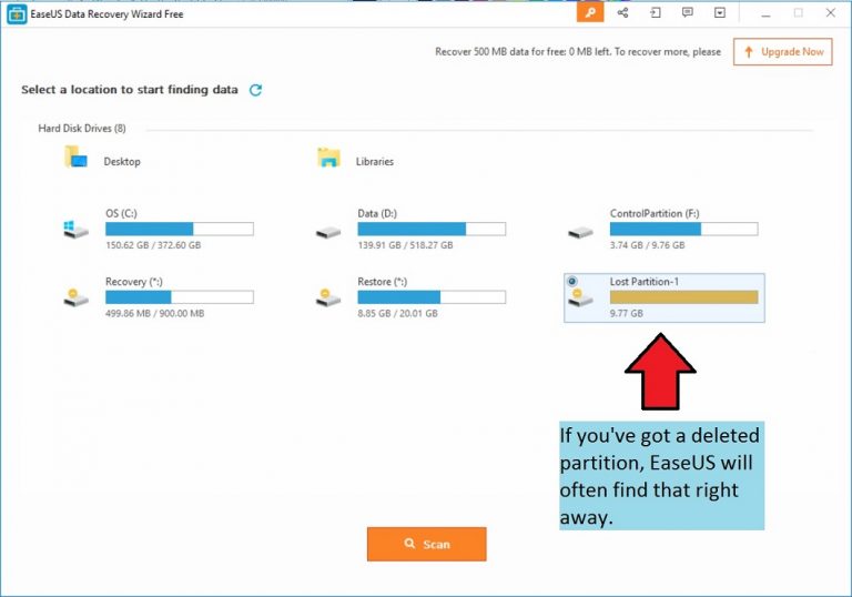 EaseUS Data Recovery Wizard 16.5.0 download the new version