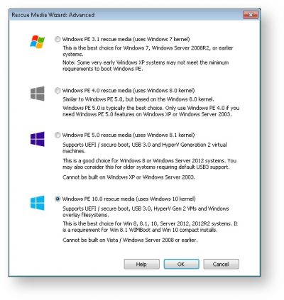 win 10 how to use macrium reflect to image a hard drive