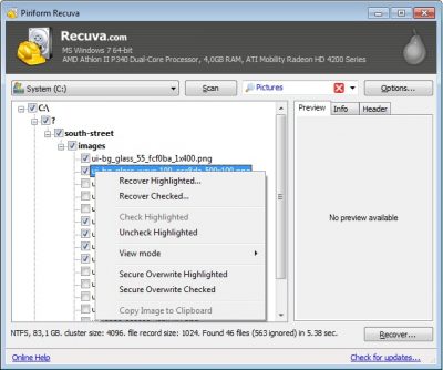 piriform recuva free download for windows 10