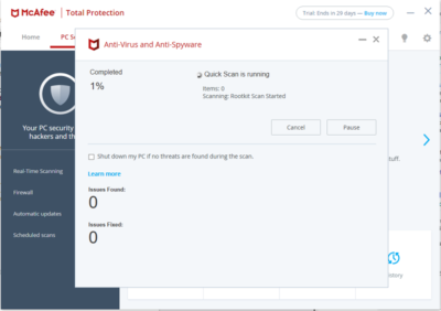 mcafee vpn total protection