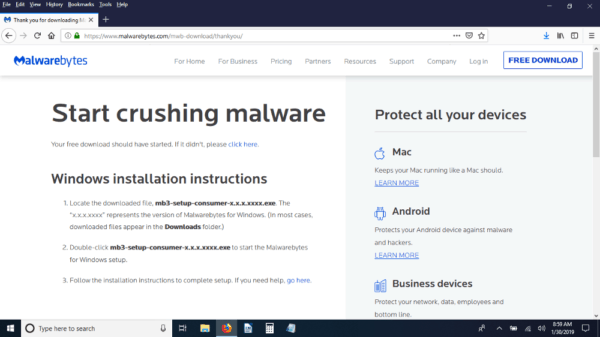 malwarebytes manual update for version 3