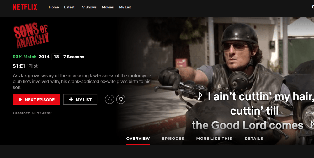 Watch Sons of Anarchy Streaming Online