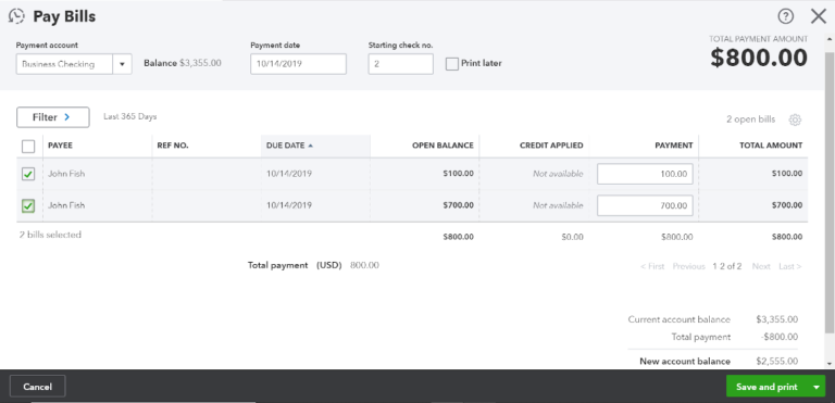 how to record expenses in quickbooks pro 2019