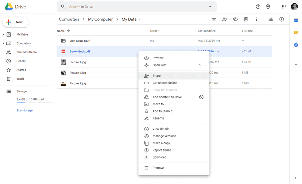Drive UI integration overview, Google Drive