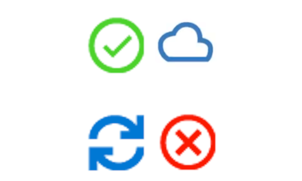 OneDrive File Symbols 