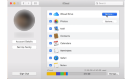 can you backup mac to icloud then auto delete