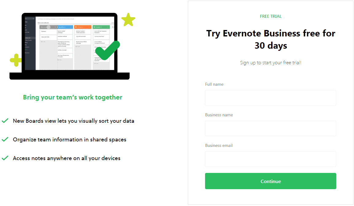 note app evernote cost
