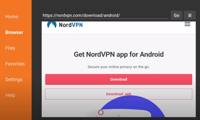 nordvpn apk download for firestick