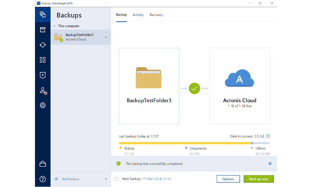 acronis personal backup for multiple computers