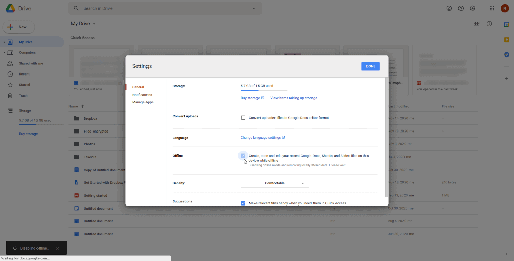 google drive not syncing deleting