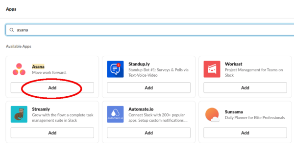 asana slack integration