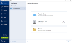 acronis cyber backup cloud pricing