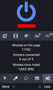 ublock origin chrome block ad blockers