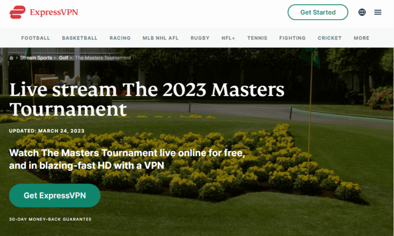 2023 Masters Tournament: Live Coverage & Specials