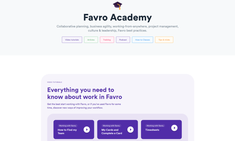 favro academy