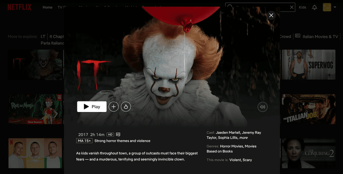 Stephen king's it movie 1990 watch online free hot sale