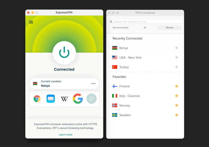 expressvpn macos app