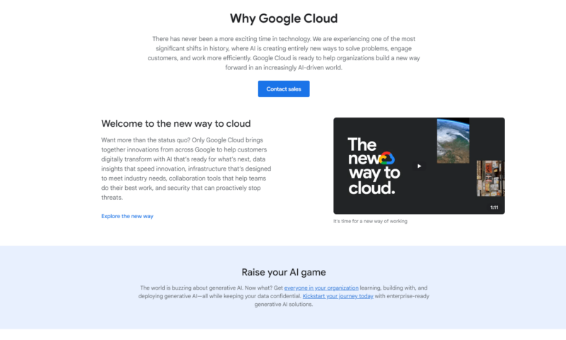 google cloud