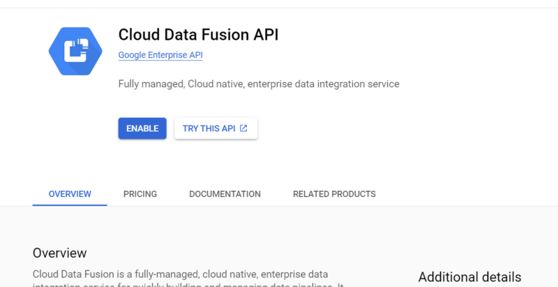 cloud data fusion