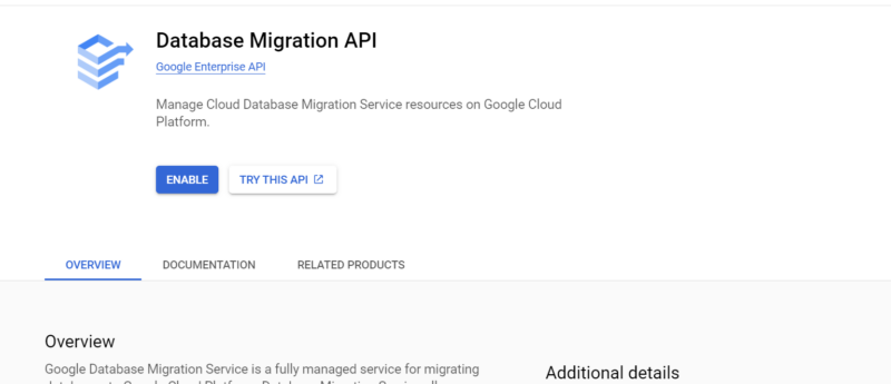 database migration service