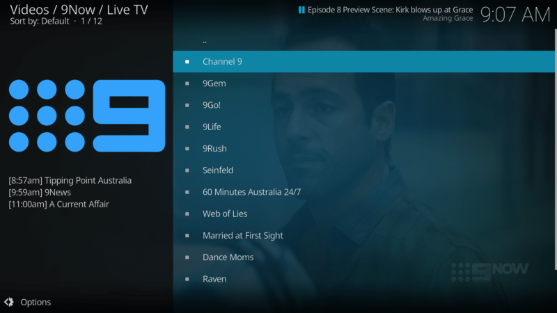 kodi 9now