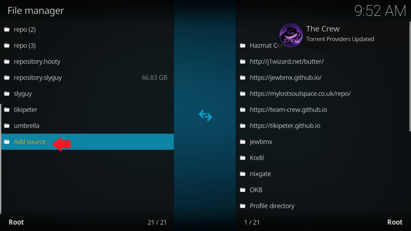 kodi addsource