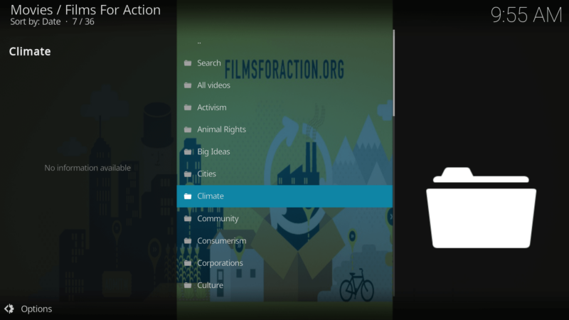 kodi filmsforaction