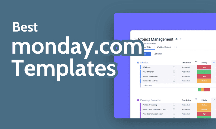 Best monday.com Templates