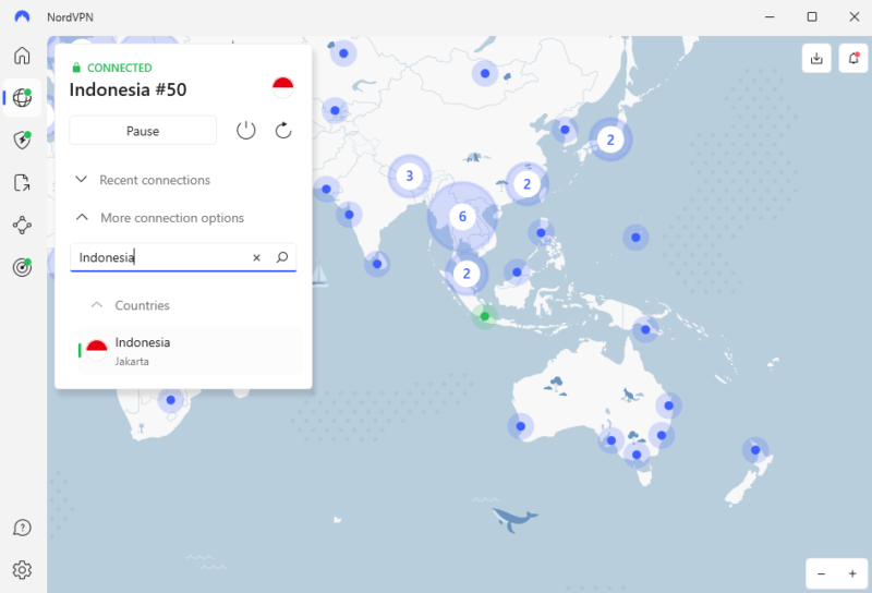 NordVPN servers