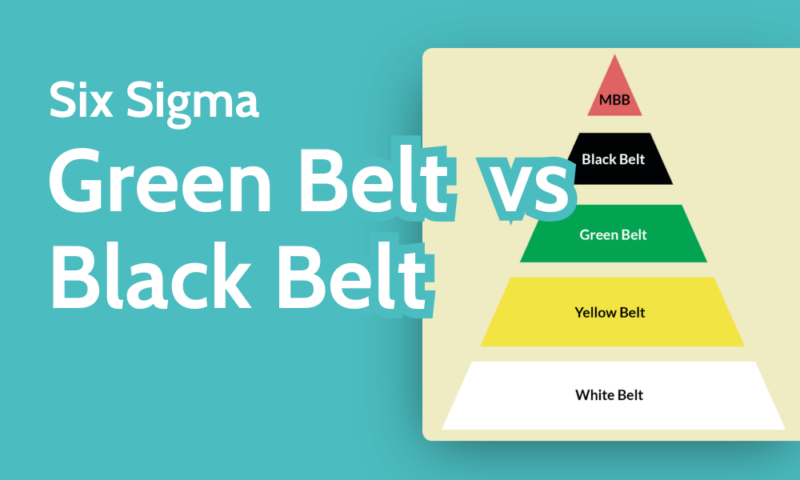 Six Sigma Green Belt vs Black Belt