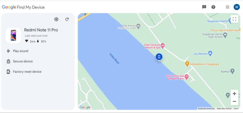 google find my phone