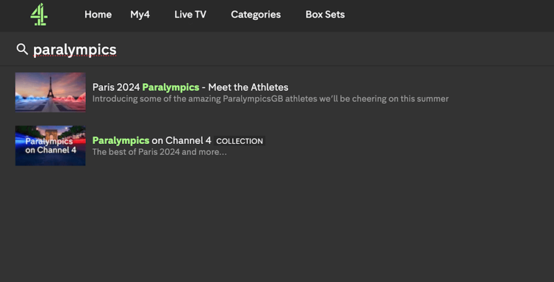 how to watch the paralympics free channel4