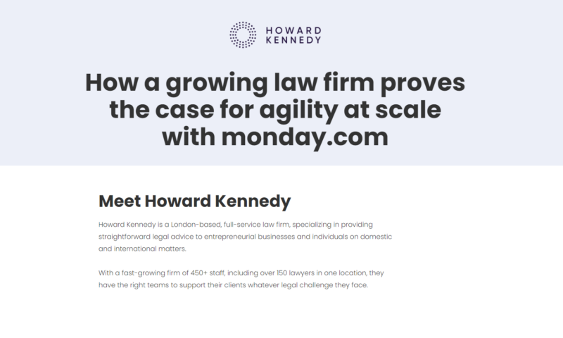 monday howard kennedy