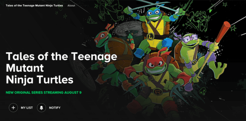 where to watch tales of the teenage mutant ninja turtles paramount plus