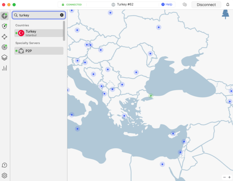 NordVPN Turkey