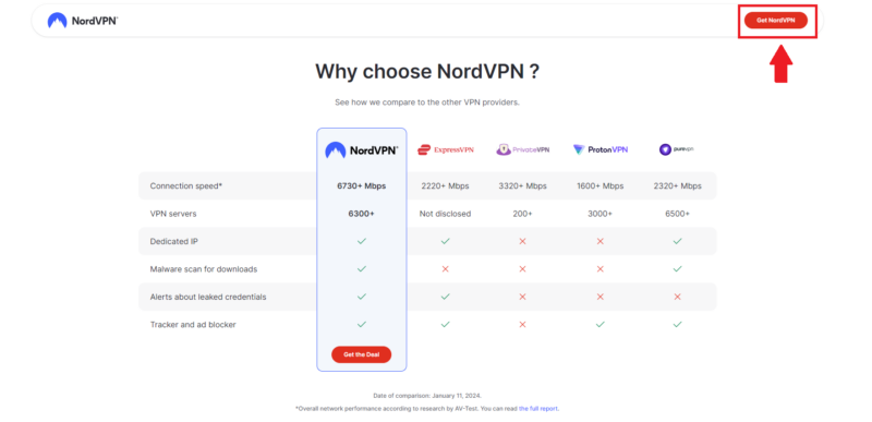 get nordvpn