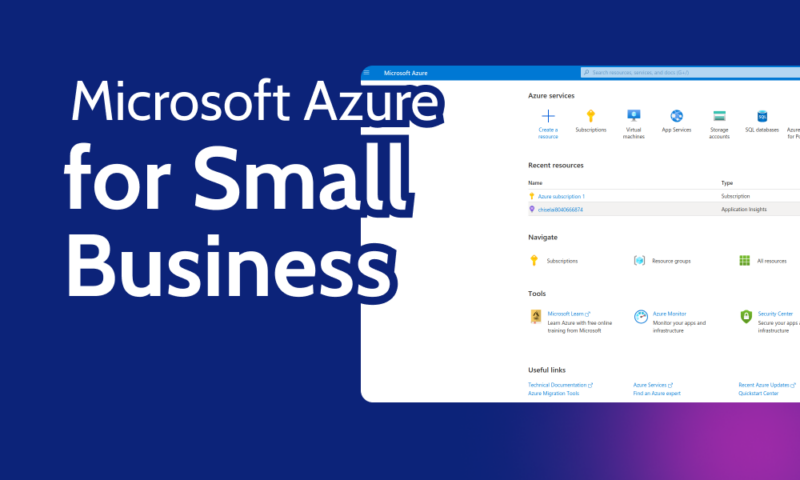 Microsoft azure for small business