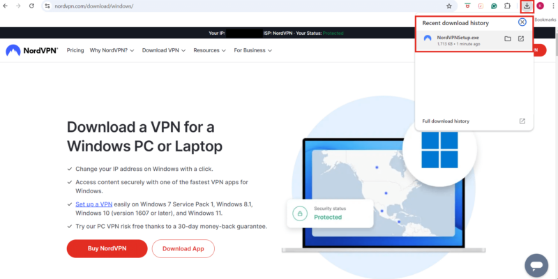 install nordvpn