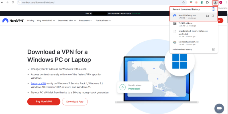 install nordvpn