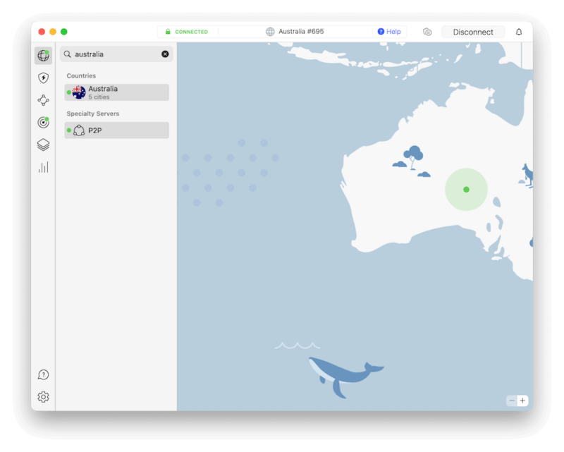 nordvpn australia