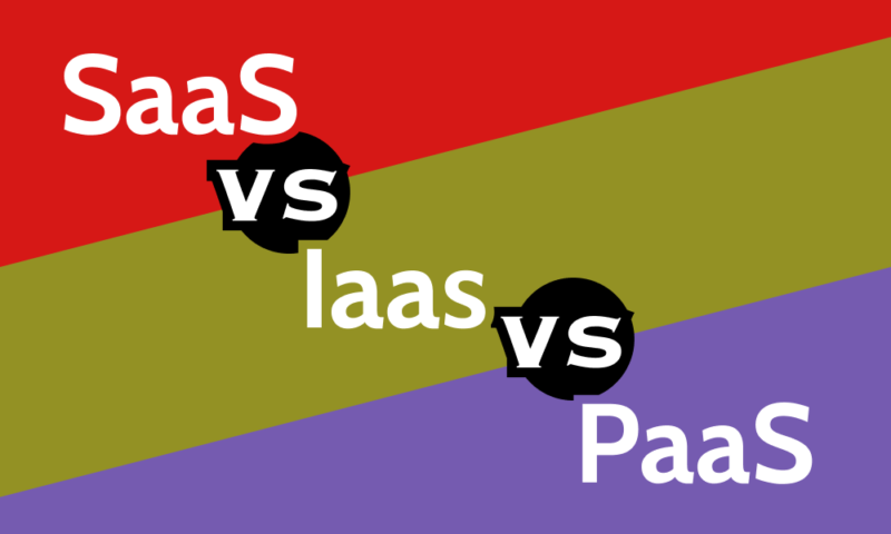 saas vs iaas vs paas